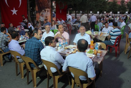 Beyşehir'de şehit yakınları ve gazilere iftar