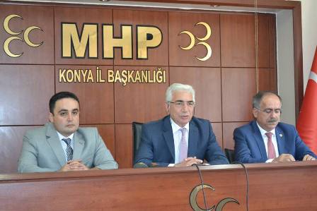 MHP yeni İl Başkanı basına tanıtıldı
