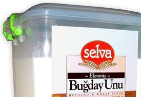 Plastik saklama kaplı UN ürettiler