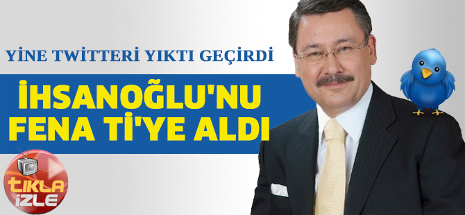 Gökçek, İhsanoğlu'nu fena ti'ye aldı