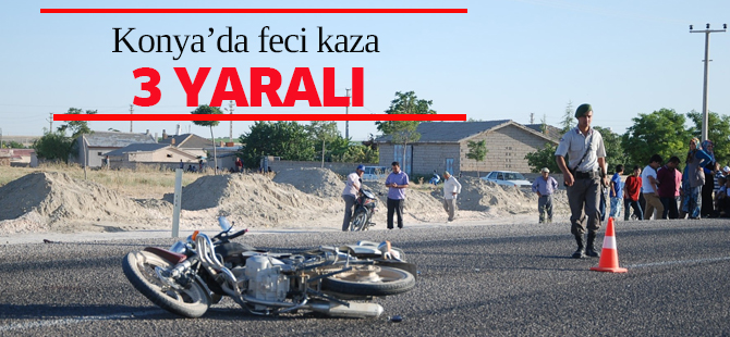 Aksaray -Konya yolunda trafik kazası: 2 yaralı