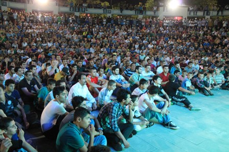 Konya’da Dünya Kupası final maçı heyecanı yaşandı