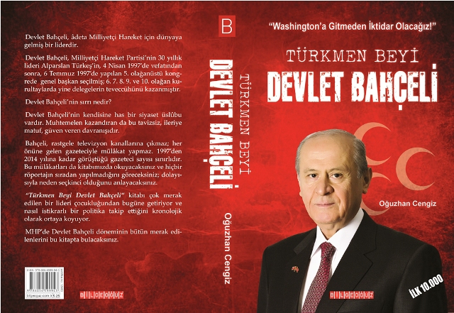 Devlet bahçeli'nin hayatı kitap oldu