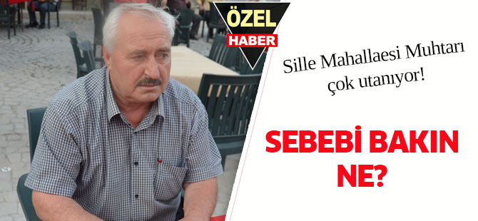 Sille'de problem büyük