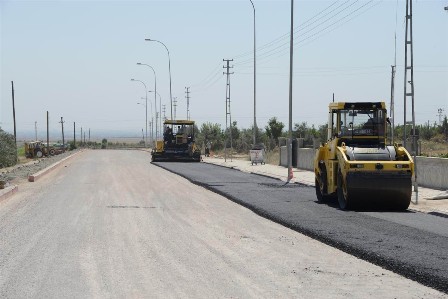 Meram Gödene TOKİ yolu asfaltlandı