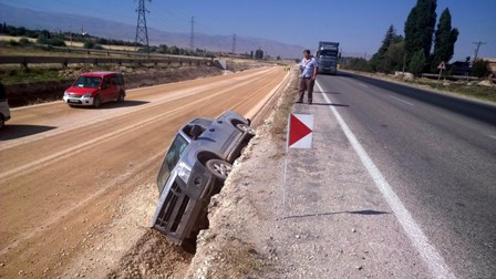 Ereğli’de trafik kazası: 1 yaralı