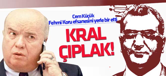 Cem Küçük'ten çok çarpıcı  Fehmi Koru yazısı