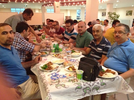 KOMFED üyeleri İftarda buluştu
