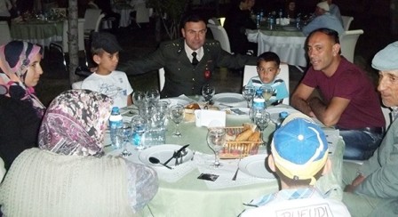 Karapınar'da şehit yakınları ve gazilere iftar