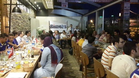 Bimeks çalışanları, iftarda buluştu