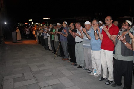 Konya’da İsrail protesto edildi