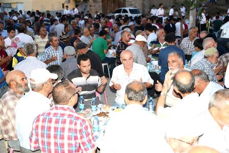 Meram Belediyesi’nden Hatunsaray’da iftar yemeği