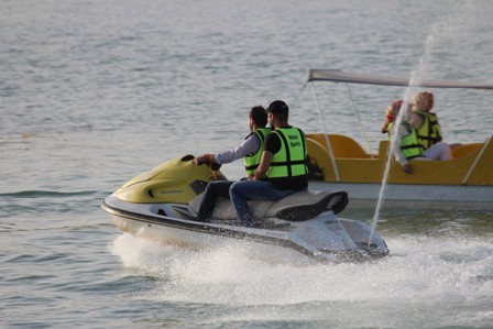 Beyşehir Gölü'nde su sporlarına ilgi arttı