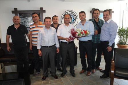 BEYDOF Kulübü üyeleri, Başkan Özaltun'u ziyaret etti