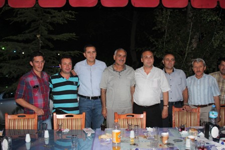 Beyşehir Milli Eğitim’de veda yemeği