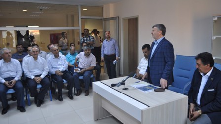 Başkan Akyürek Cihanbeyli’de muhtarlarla buluştu