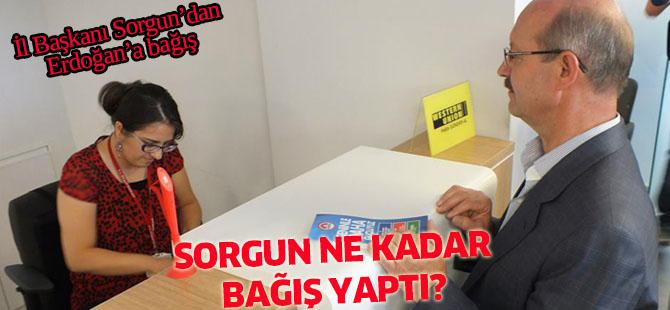 Ahmet Sorgun kaç lira yatırdı