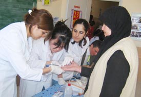 Altınekin'de şeker ve obezite taraması