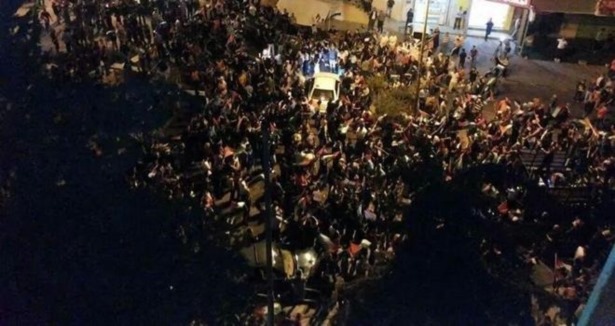 TÜM FİLİSTİN GAZZE İÇİN AYAKLANDI