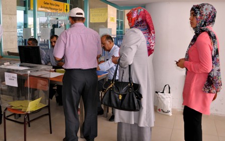 Konya'da ilk oylar kullanıldı