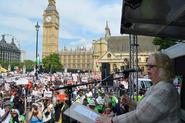 Ümit Savaş Londra'dan yazdı: 100 binler Gazze için yürüdü