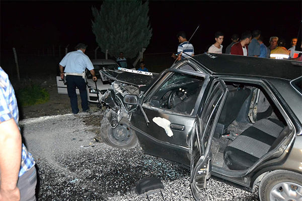 Konya'da feci kaza: 8 Yaralı