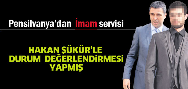 Hakan Şükür yeni imamla buluştu