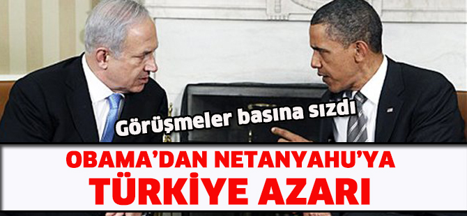 Obama’dan Netanyahu’ya ateşkes azarı