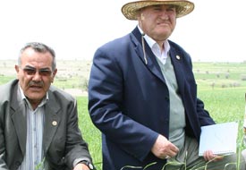 Beyşehir'de yağış yüz güldürdü