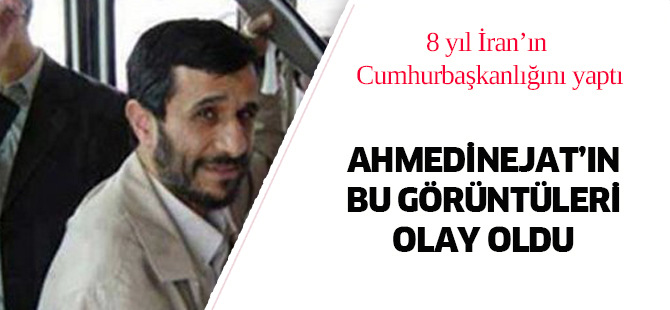 Ahmedinejad'ın fotoğrafı sosyal medyayı salladı