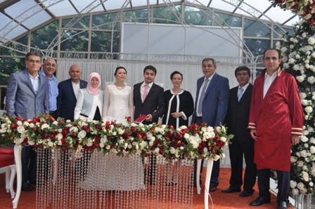 Mustafa Güçlü oğlunu evlendirdi