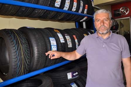 Araç lastiğinin görünümü aldatmasın
