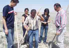 MYO öğrencileri fidan dikti