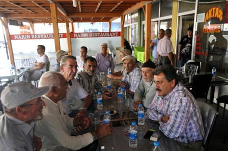 Başkan Kale'den ziyaret