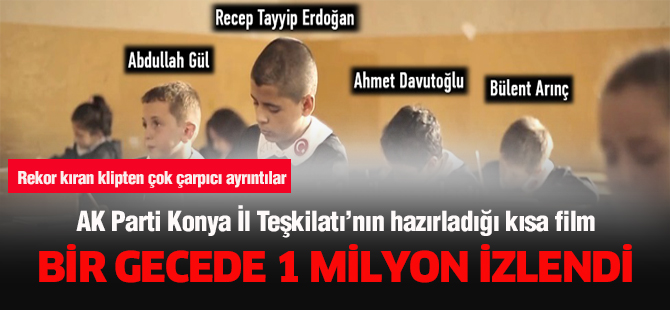 Uzun Adam kısa filmi bir gecede 1 milyon izlendi