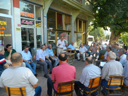 Kart, ilçelerde Ekmeleddin’e destek istedi