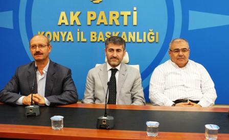 Ak Parti Genel Başkan Yardımcısı Nureddin Nebati İl Teşkilatı İle Bir Araya Geldi