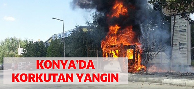 KOSTİM Sanayi'inde yangın