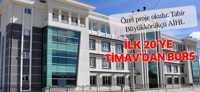 TİMAV’dan Liseler İçin Tercih Çağrısı