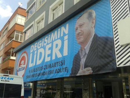 Selçuklu’nun her yeri Erdoğan
