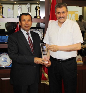 Konya SMMM Odasına veda ziyareti