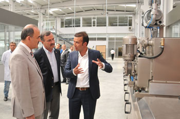 Konya 4. OSB’de ilk fabrika üretime başladı