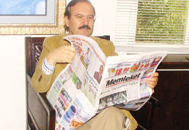 'Memleket ulusal gazete kıvamında'