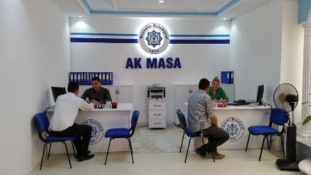 Halktan Ak Masa ya yoğun talep