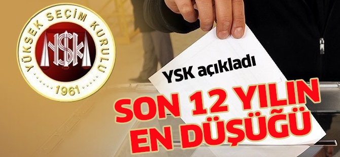 YSK açıkladı: 13 milyon kişi sandığa gitmedi