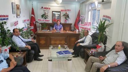 Beyşehir Belediye Başkanı Özaltun'dan, yeni Emniyet Müdürüne ziyaret
