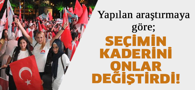 Seçimin kaderini onlar değiştirdi! Yoksa...