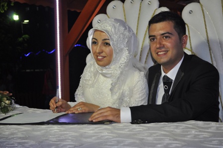 Dilek ile Rafet mutluluğa erdi