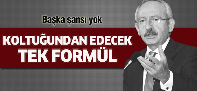 Kılıçdaroğlu’na karşı tek aday formülü