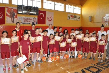 Seydişehir'de basketbol eğitimleri tamamlandı